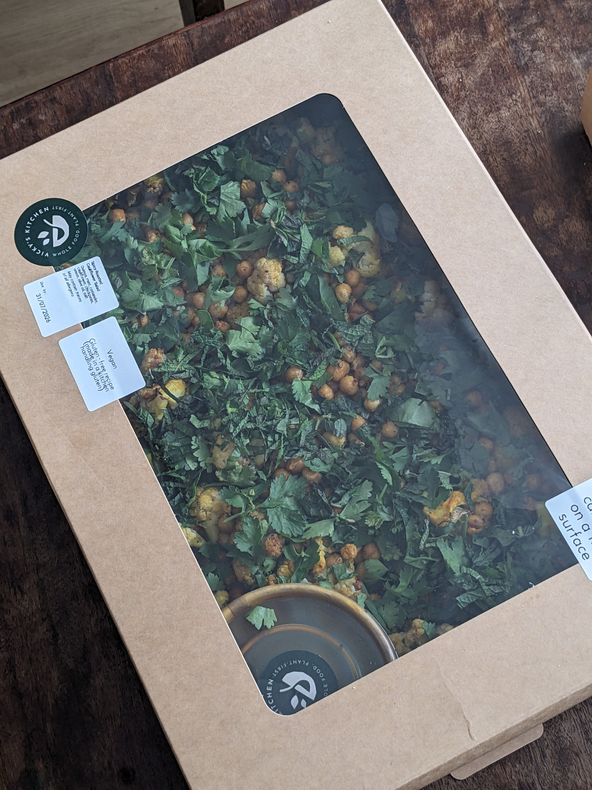 Spicy Cauliflower and Quinoa Salad Platter (Serves 6-8)