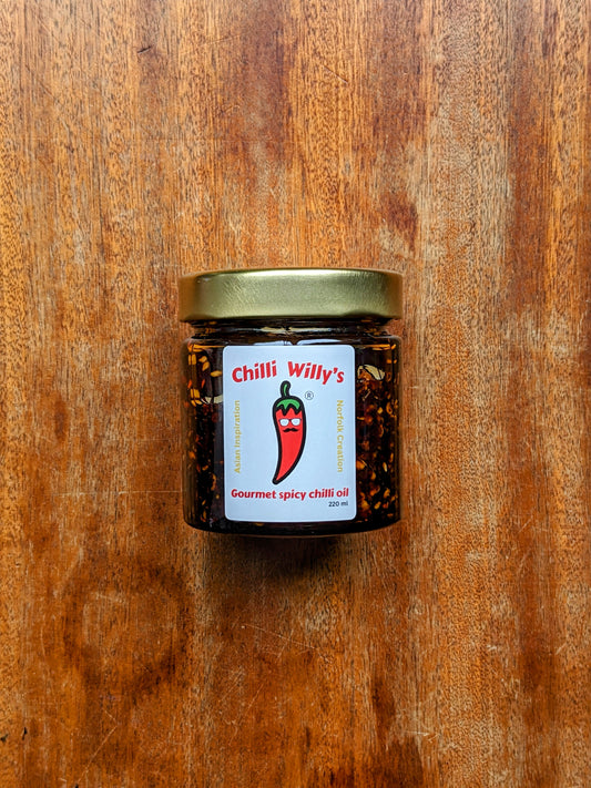 Chilli Willy's Gourmet Chilli Oil (220ml)
