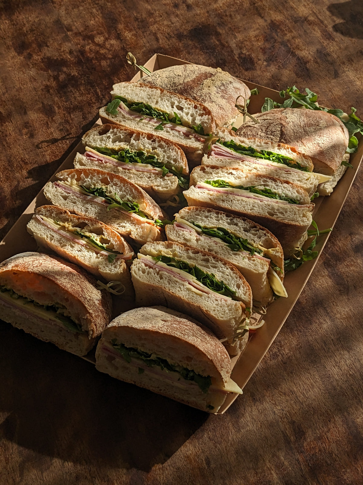 Ciabatta Sandwich Platter