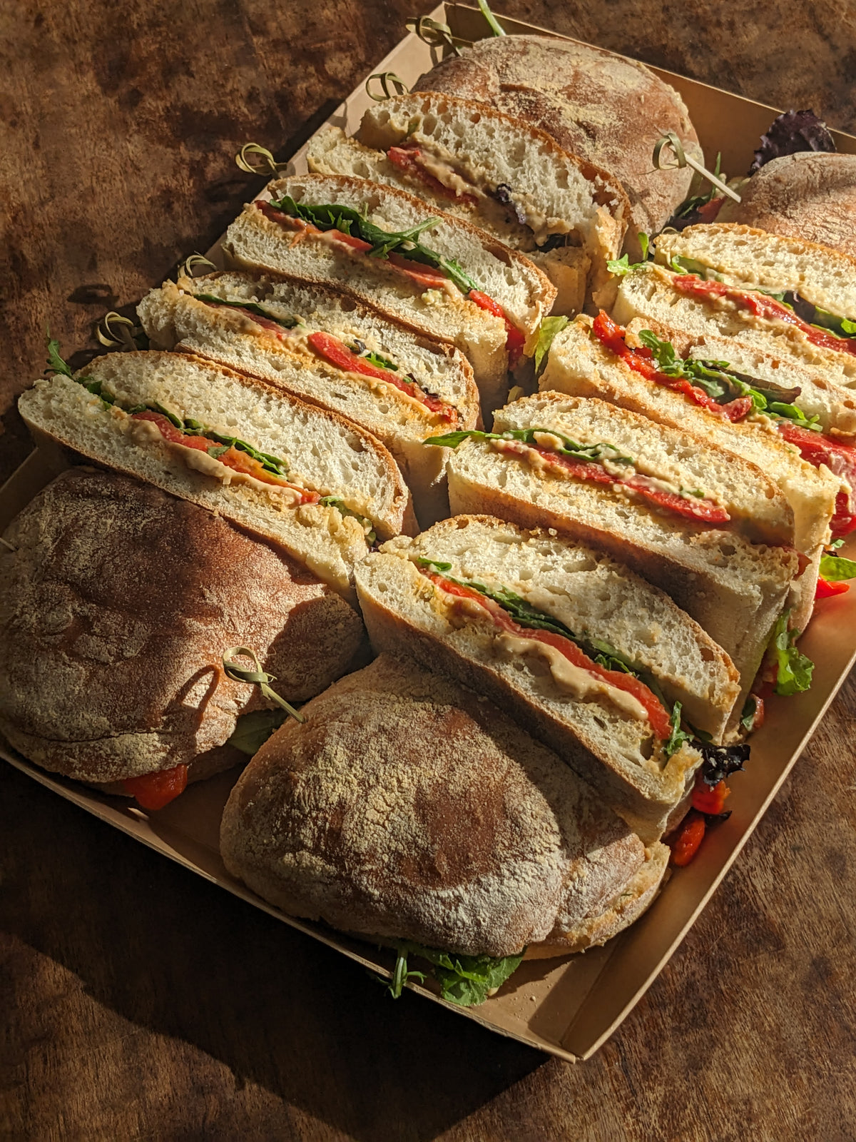 Ciabatta Sandwich Platter