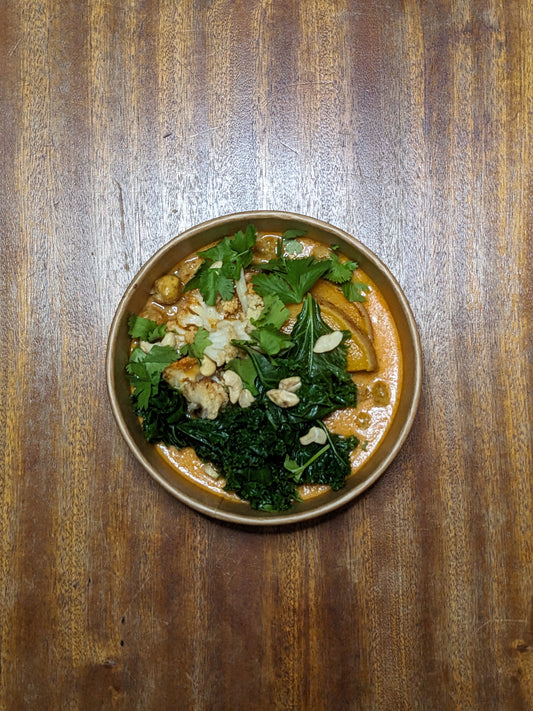 Cauliflower & Squash Red Thai Curry