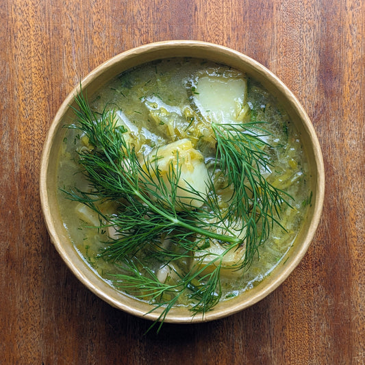 Scandi-style Leek & Potato Soup